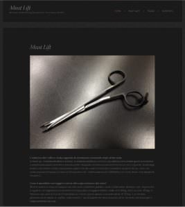 Must-lift, nuovo sito internet