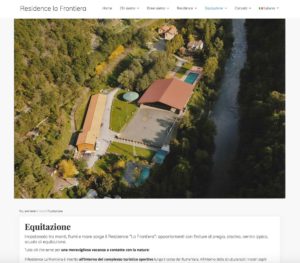Residence La Frontiera –  Nuovo sito internet