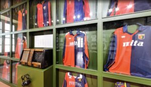 García de Pou sbarca a Genova: tour virtuale del nuovo Cash & Carry di Sestri Ponente 7 Museo della storia del Genoa