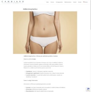 Nuovo sito web per il Dott. Cambiaso