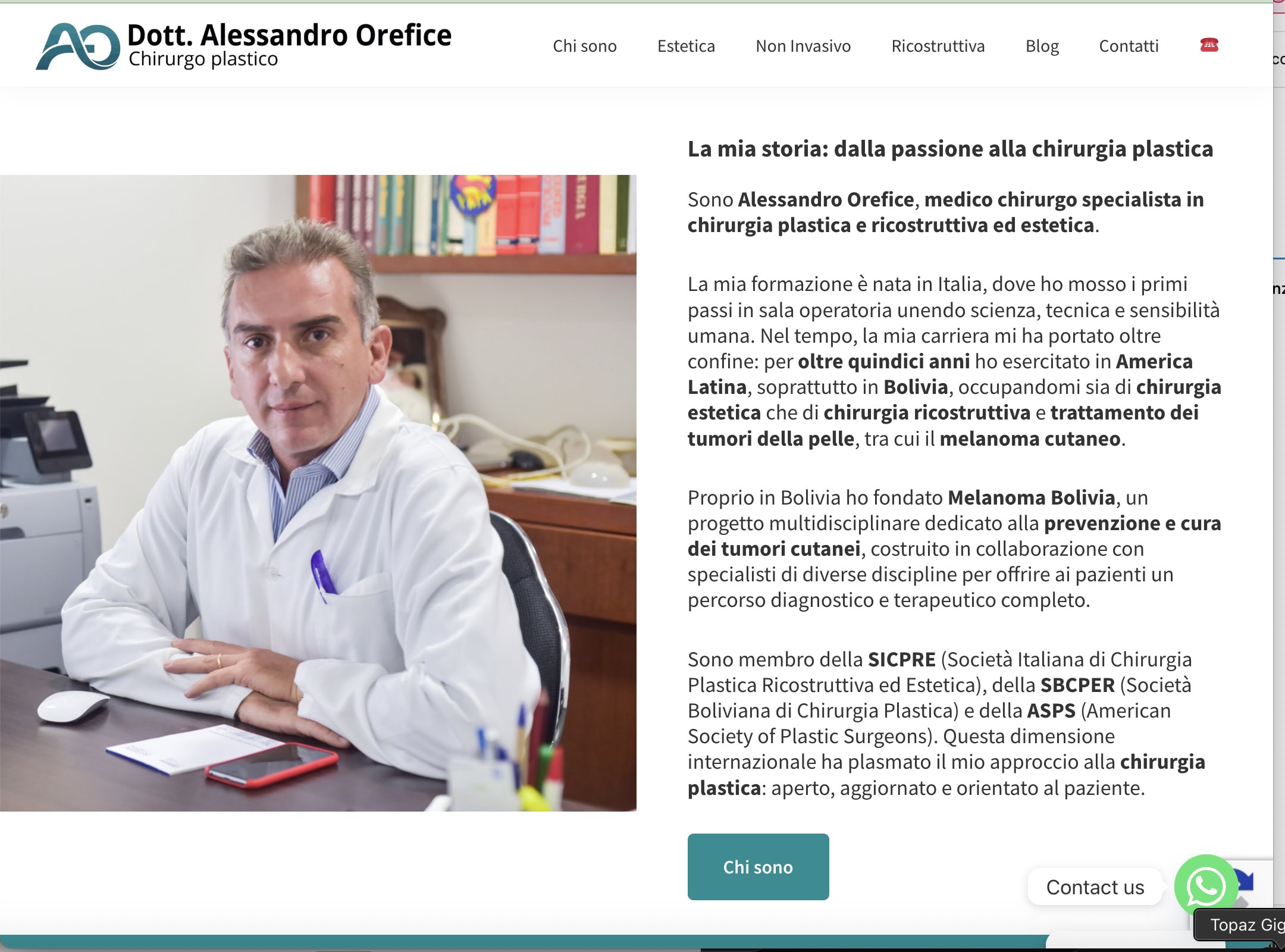 Dott. Alessandro Orefice, specialista in chirurgia plastica e ricostruttiva, offre trattamenti estetici avanzati e personalizzati. Esperto in chirurgia estetica e tumori della pelle, garantisce risult.